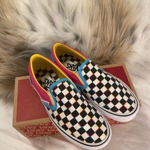 Unisex New Condition Checkerboard Vans
